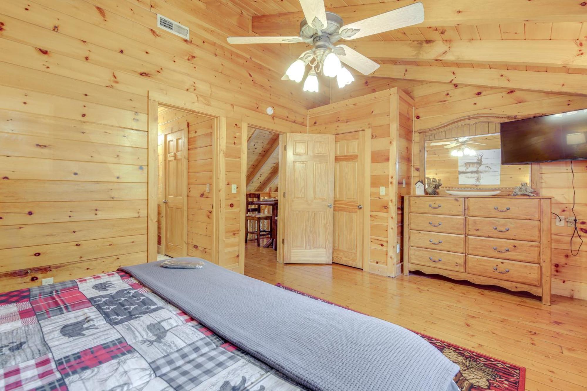 Sevierville Cabin With Deck Minutes To Pigeon Forge Kültér fotó