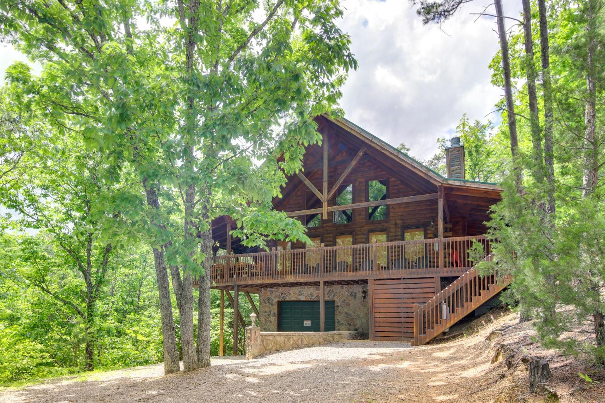 Sevierville Cabin With Deck Minutes To Pigeon Forge Kültér fotó