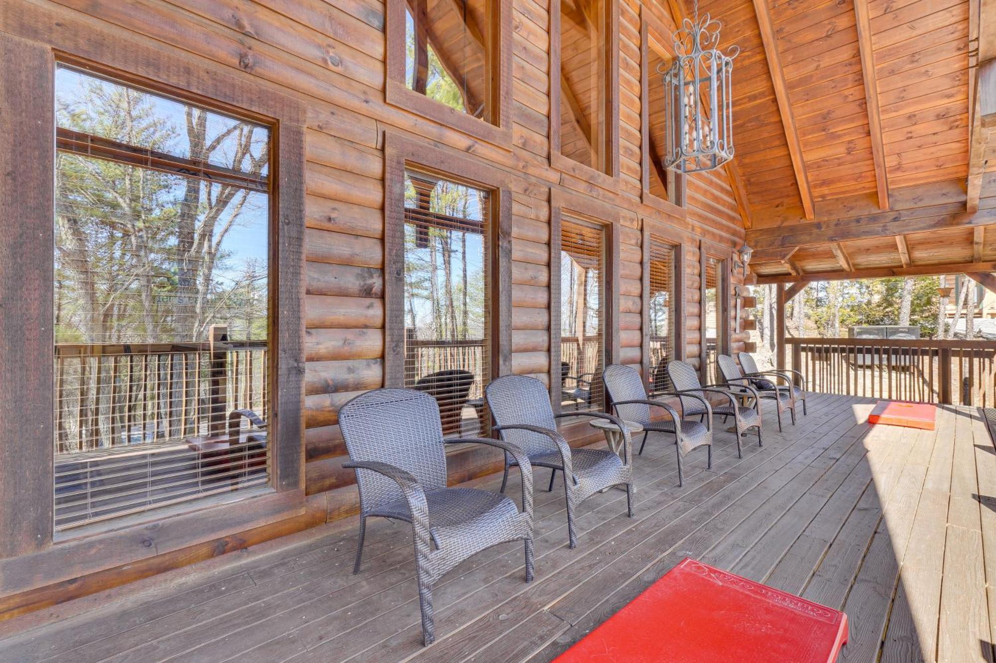 Sevierville Cabin With Deck Minutes To Pigeon Forge Kültér fotó