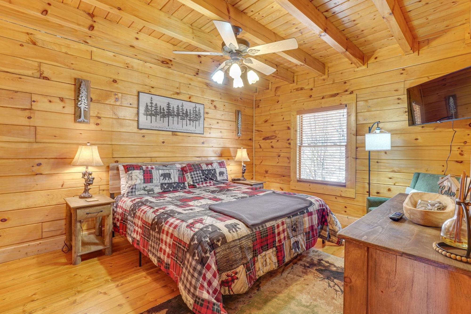 Sevierville Cabin With Deck Minutes To Pigeon Forge Kültér fotó