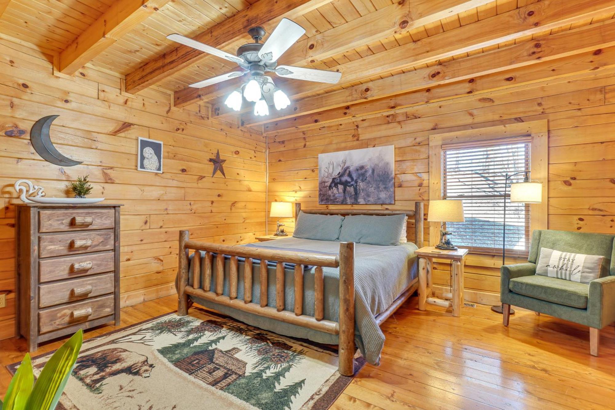 Sevierville Cabin With Deck Minutes To Pigeon Forge Kültér fotó
