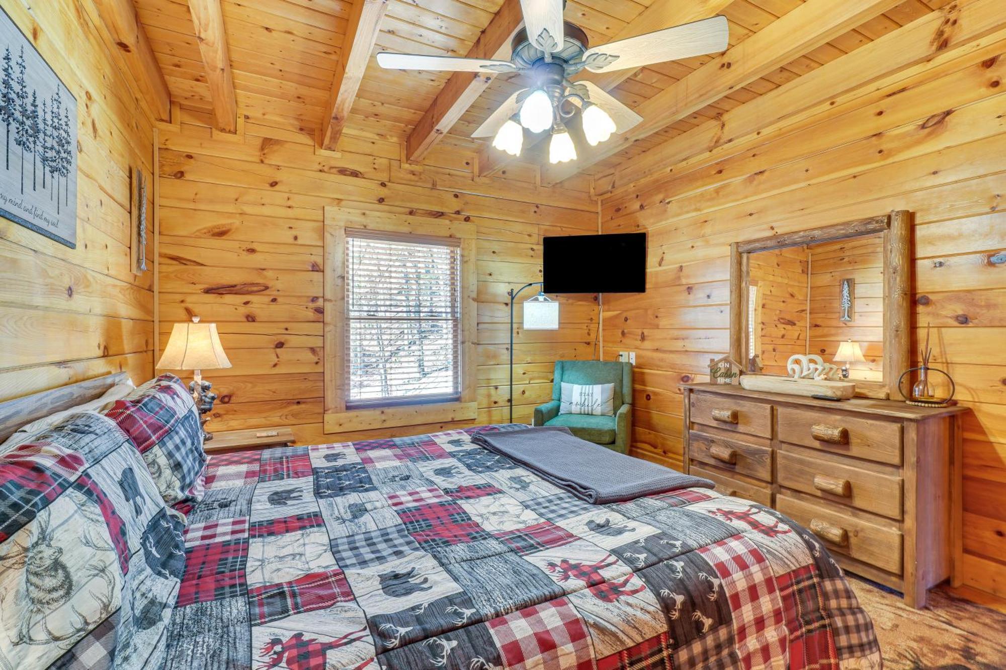 Sevierville Cabin With Deck Minutes To Pigeon Forge Kültér fotó
